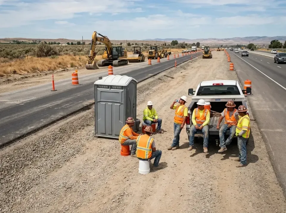 highway-road-construction-crew-007 — frequently asked questions, Porta Potty and Restroom Rentals in Kaysville, UT